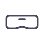 Headset No Strap SVG Icon